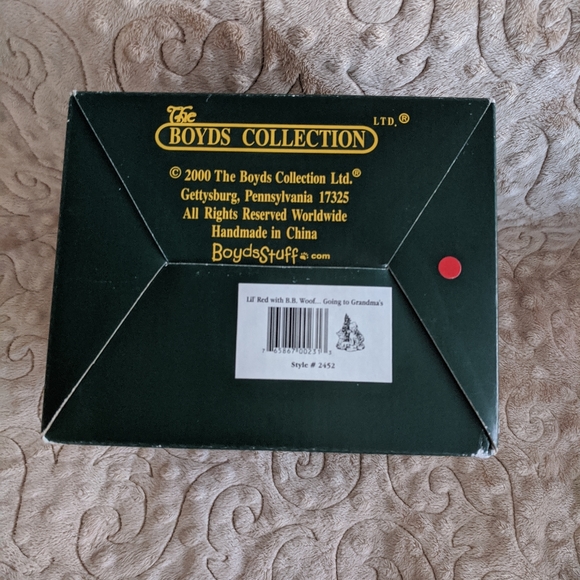 Boyd's Bear Figurine Little Red Riding Hood Series - Picture 4 of 7